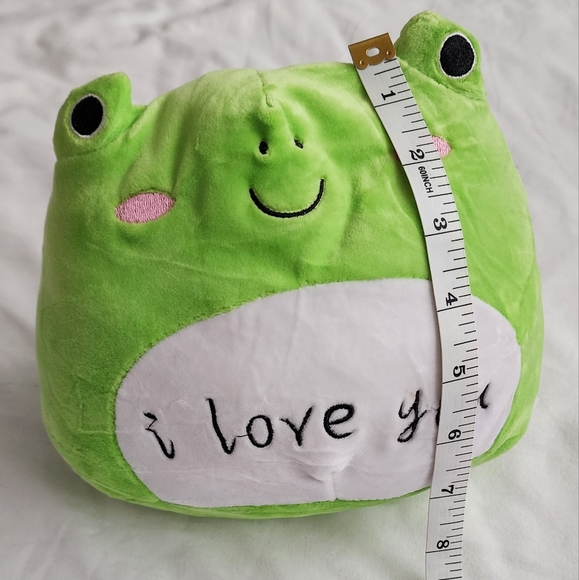 NWOT Squishy Plush Frog 8" - Picture 4 of 5